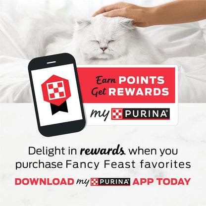 Purina Fancy Feast Gourmet Wet Cat Food Variety Pack, Petites Gravy Collection, break-apart tubs, 48 servings - 2.8 Ounce