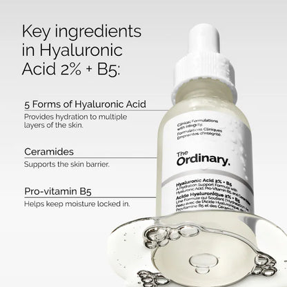 The Ordinary  Hyaluronic Acid 2% + B5 Hydrating Serum