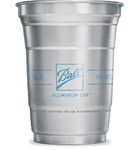 Ball® 16 oz. Aluminum Ultimate Cold-Drink Cups - 12 Count