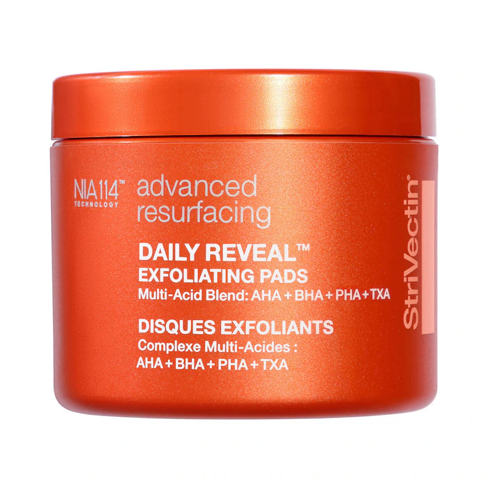 StriVectin  Daily Reveal ™ Exfoliating Face Pads with AHA + BHA + PHA + TXA