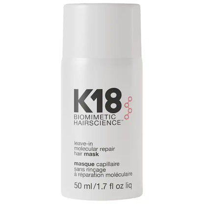 K18 Biomimetic Hairscience  Leave-In Molecular Repair Hair Mask