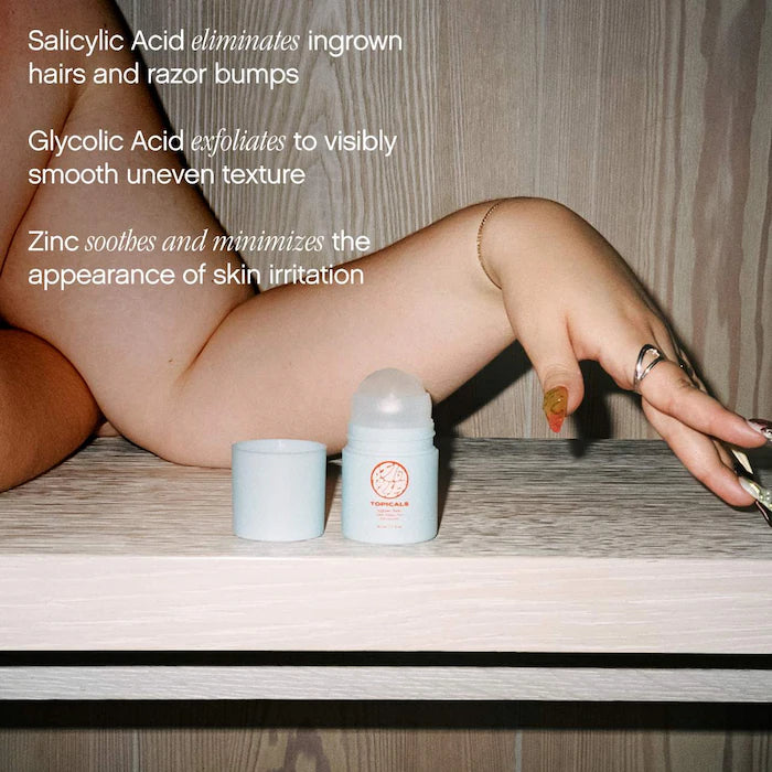 Topicals  High Roller Ingrown Hair Tonic with AHA and BHA