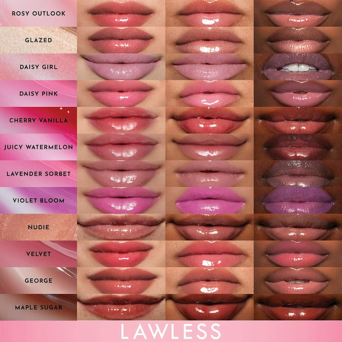 LAWLESS  Mini Forget The Filler Lip Plumper Line Smoothing Gloss