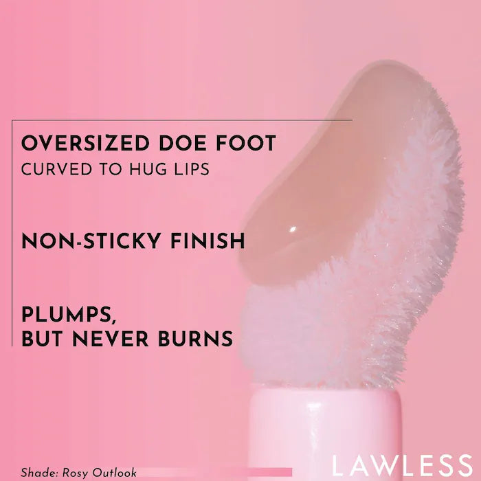 LAWLESS  Mini Forget The Filler Lip Plumper Line Smoothing Gloss