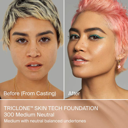 HAUS LABS BY LADY GAGA  Triclone Skin Tech Medium Coverage Foundation with Fermented Arnica