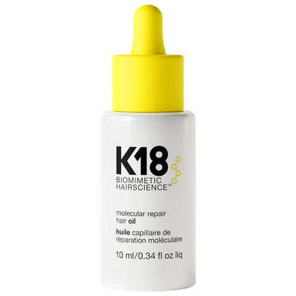 K18 Biomimetic Hairscience  Mini Molecular Repair Hair Oil