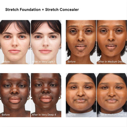 Glossier  Stretch Concealer for Dewy Buildable Coverage