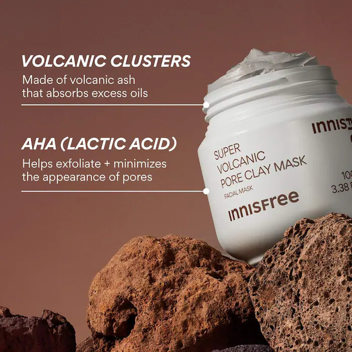 innisfree  Super Volcanic AHA Pore Clearing Clay Mask