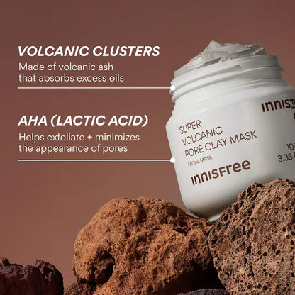 innisfree  Super Volcanic AHA Pore Clearing Clay Mask