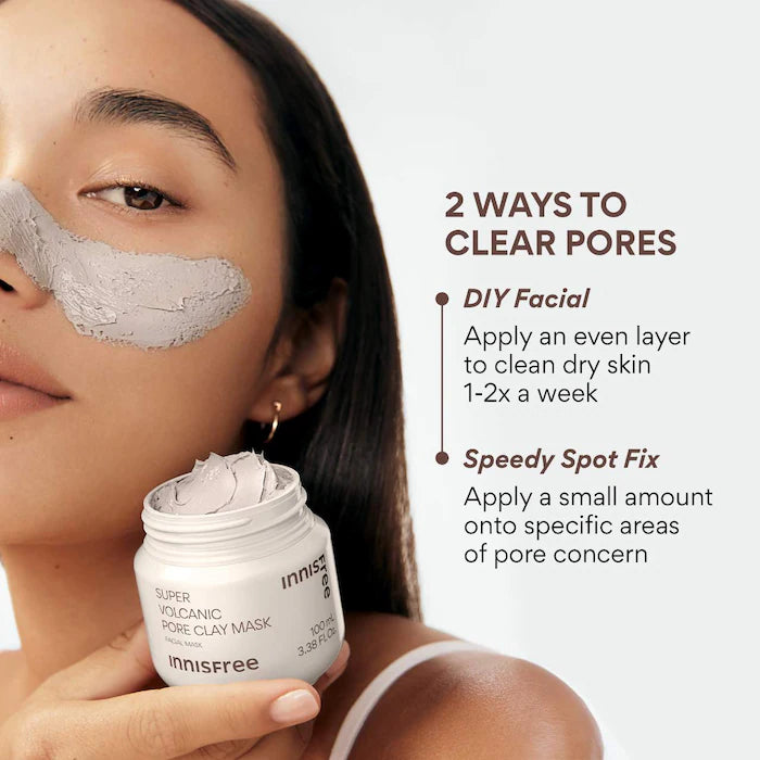 innisfree  Super Volcanic AHA Pore Clearing Clay Mask