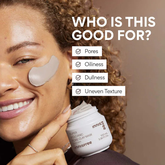 innisfree  Super Volcanic AHA Pore Clearing Clay Mask