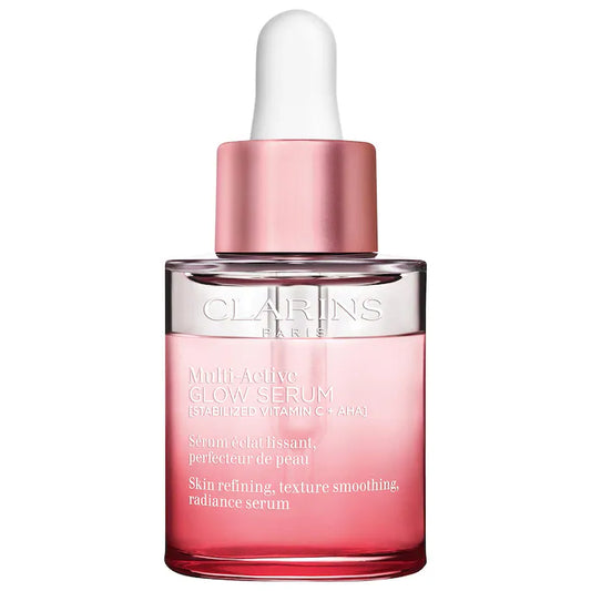 Clarins  Multi-Active Brightening Glow Serum with Vitamin C + AHA