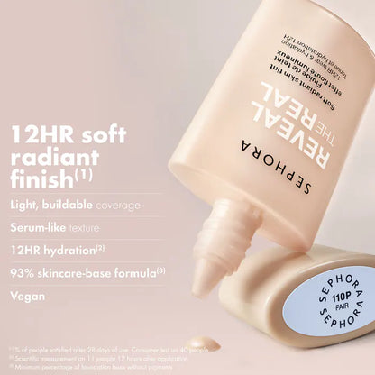 SEPHORA COLLECTION  Reveal The Real 12HR Soft Radiant Skin Tint