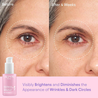 ALPYN  Instant Bright Eye Dark Circle Firming Cream with Niacinamide & Peptides