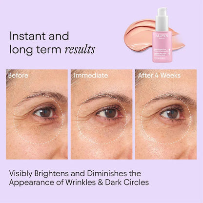 ALPYN  Instant Bright Eye Dark Circle Firming Cream with Niacinamide & Peptides