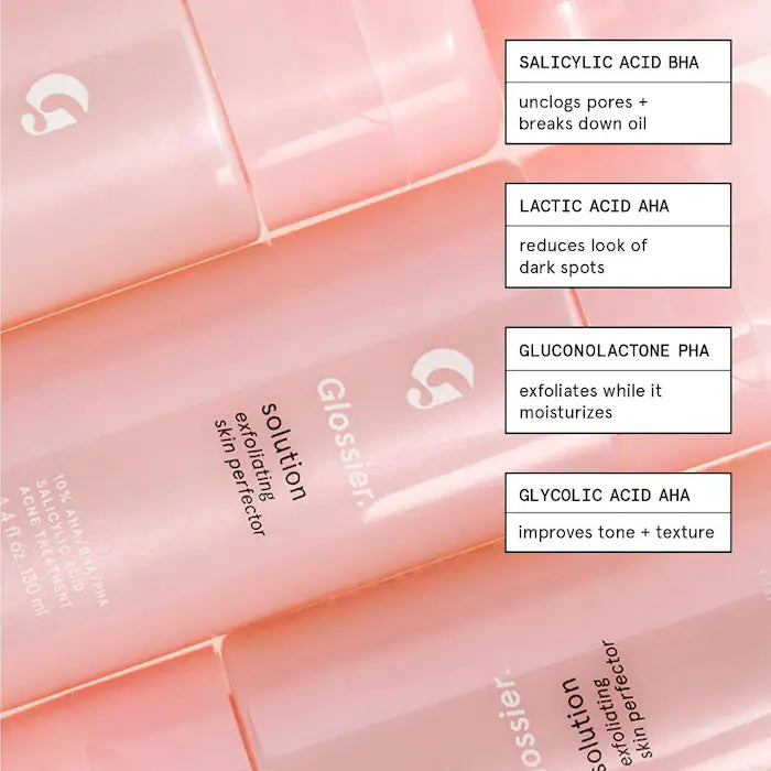 Glossier  Solution Skin-Perfecting Daily Chemical Exfoliator