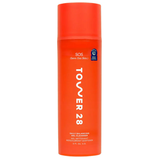 Tower 28 Beauty  SOS Gentle Hydrating Gel Cleanser + Makeup Remover