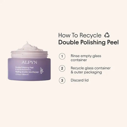 ALPYN  Polishing Peel & Brightening Face Mask with 8 Acids & Huckleberry