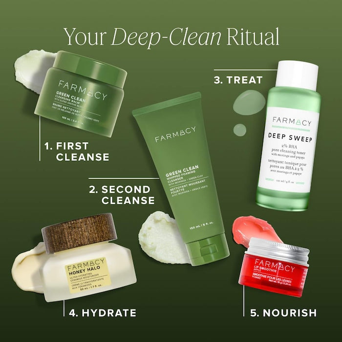 Farmacy  Green Clean Whipped Foaming Cleanser