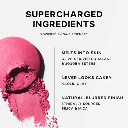 Saie  SuperSuede™ Talc-Free Powder Blush