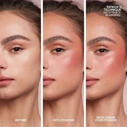 PATRICK TA  Major Headlines Double-Take Crème & Powder Blush Duo
