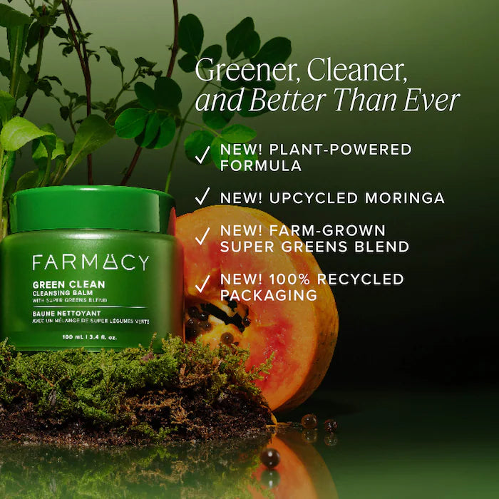 Farmacy  Green Clean Makeup Removing Cleansing Balm