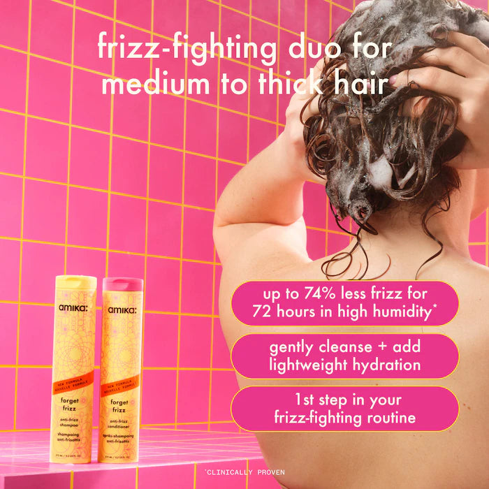 amika  Forget Frizz Anti-Frizz Shampoo