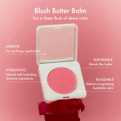 Summer Fridays  Blush Butter Balm Hydrating Cream Blush with Peptides