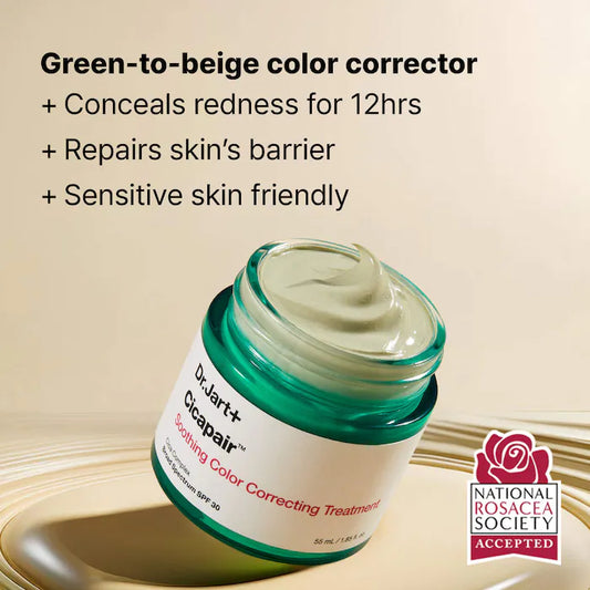 Dr. Jart+  Mini Cicapair™ Soothing Color Correcting Treatment SPF 30 with Centella Asiatica Extracts