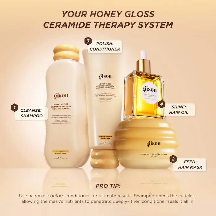 Gisou  Honey Gloss Ceramide Therapy Hydrating Shampoo
