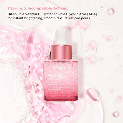 Clarins  Multi-Active Brightening Glow Serum with Vitamin C + AHA